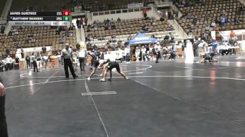 6A 144 lbs Cons. Round 2 - Matthew Iwanski, Spain Park Hs vs Javier Guieteez, Stanhope Elmore