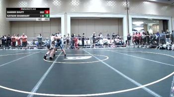 100 lbs Consi Of 4 - Zander Shutt, Gold Rush Wr Ac vs Kayson Shamhart, 1 On 1 Fight Academy