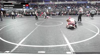 135 lbs Consolation - David Standen, Nebraska Wrestling Academy vs Rayce Laban, Open Mats Wrestling