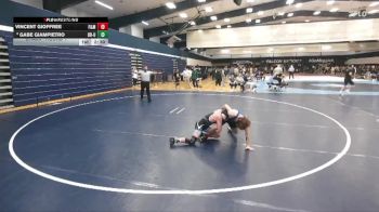 133 lbs Champ. Round 1 - Vincent Gioffree, Franklin And Marshall vs Gabe Giampietro, Drexel - Unattached