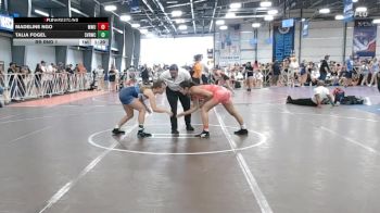 132 lbs Rr Rnd 1 - Madeline Ngo, MetroWest United vs Talia Fogel, Steel Valley Vixens
