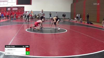 133 lbs Quarterfinal - Logan Jaquay, Edinboro vs Paul Woo, Ohio University