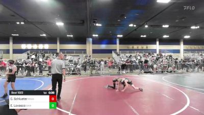 73 lbs Consi Of 8 #2 - Cael Schlueter, Rough House WC vs Eli Lovasco, Savage House WC