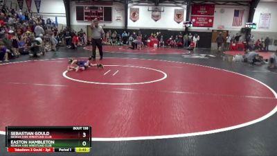 Cons. Semi - Sebastian Gould, Keokuk Kids Wrestling Club vs Easton Hambleton, Keokuk Kids Wrestling Club