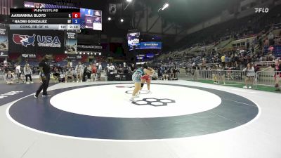 207 lbs Cons. Rd Of 16 - Aariannna Bloyd, IL vs Naomi Gonzalez, NY