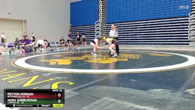 135 lbs 2nd Wrestleback (16 Team) - Peyton Morgan, Richmond Hill HS vs Nora Garbuzovas, Lumpkin Co.