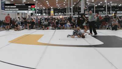 87 lbs Rr Rnd 5 - Tyler Geiger, Ruthless - MS vs Jayce Schaffer, Steller Trained Jango - MS