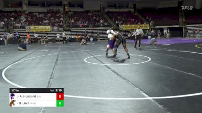 197 lbs Round Of 16 - Andrew Husband, Kansas State vs Dominic Love, Florida A&M