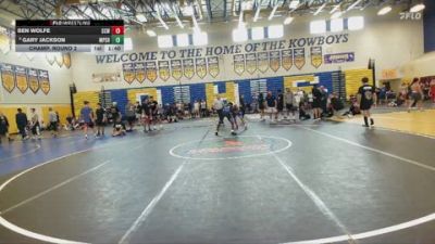 126 lbs Champ. Round 2 - Ben Wolfe, Soldier City vs Gary Jackson, Miami Palmetto Sr High
