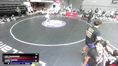 126 lbs Round 2 (16 Team) - Leo Champagne, SJWA-GR vs Caine Martin, TCWA-GR