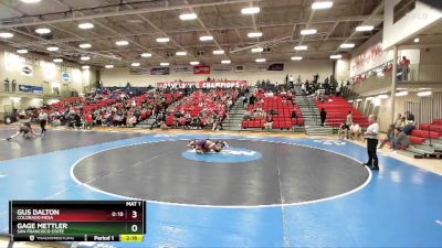 174 lbs 3rd Place Match - Gus Dalton, Colorado Mesa vs Gage Mettler, San Francisco State