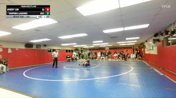 105 lbs Champ. Round 3 - Avery Lin, Mission Viejo vs SOPHIA LAZARO, Northview