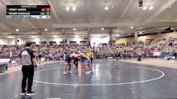 A 285 lbs Cons. Round 3 - Kenny Harris, Alcoa High School vs Roger Gonzalez, Cheatham Co. Central High School