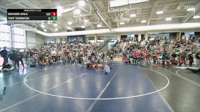 113 lbs Champ. Round 2 - Tuff Thornton, South Summit vs Richard Avila, Regis Jesuit HS