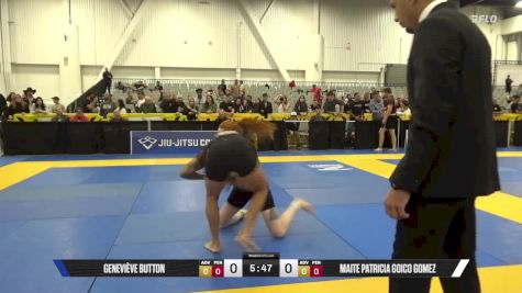 Maite Patricia Goico Gomez vs Geneviève Button 2025 World IBJJF Jiu-Jitsu No-Gi Championship