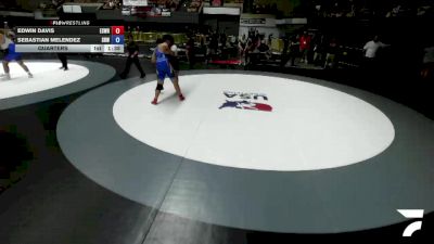 285 lbs Quarters - Edwin Davis, Espana Wrestling vs Sebastian Melendez, Spring Hills Wrestling