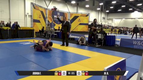 JH. B. vs JOSHUA F. 2025 World IBJJF Jiu-Jitsu No-Gi Championship