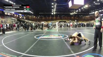 132 lbs Champ. Round 1 - Nathaniel Webster, Merritt Island vs Monoa Jones, Jensen Beach