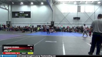 76 lbs Round 4 (8 Team) - Brennan Veverka, 4M vs Jake Luik, CT Elite