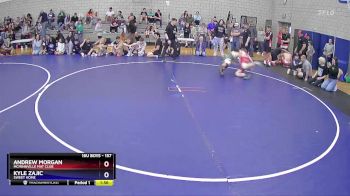 157 lbs Cons. Round 3 - Andrew Morgan, McMinnville Mat Club vs Kyle Zajic, Sweet Home