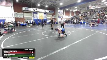 138 lbs Champ. Round 1 - Brock Riffner, San Dimas vs Kris Linares, Costa Mesa