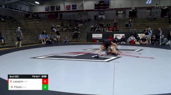 149 lbs Quarterfinal - Brik Filippo, Central Oklahoma vs Darick Lapaglia, Central Missouri