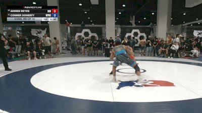 74 kg Cons. Rd Of 16 - Adrien Reyes, Beaver Dam RTC vs Conner Doherty, West Point Wrestling Club