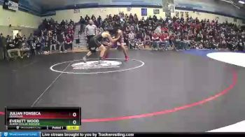 152 lbs Champ. Round 1 - Everett Wood, Almira Coulee Hartline vs Julian Fonseca, Okanogan