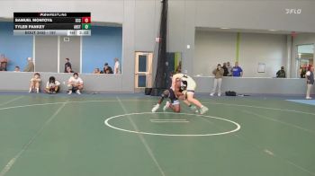 197 lbs Quarterfinal - Tyler Pankey, Unattached vs Samuel Montoya, Southeast Community College