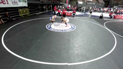 100 lbs Quarters - Natalia Ibarra, Canyon Springs High School Wrestling vs Alyaah Bravo, Titan Mercury Wrestling Club (TMWC)