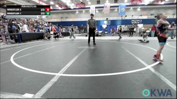 54-58 lbs Rr Rnd 5 - Rylee Reece, Bridge Creek Youth Wrestling vs Rowan Falcon, Division Bell Wrestling