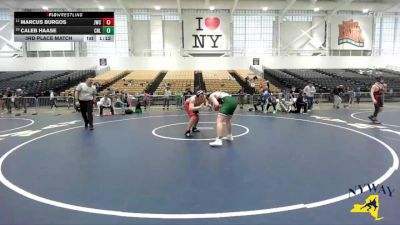 215 lbs 3rd Place Match - Caleb Haase, Club Not Listed vs Marcus Burgos, Journeymen Wrestling Club