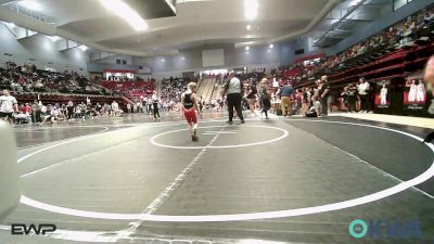 46 lbs Round Of 16 - Esther Nealy, Berryhill Wrestling Club vs Laith Adkins, Claremore Wrestling Club