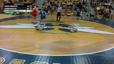 157 lbs Quarterfinal - Owen Friedrich, UNATTACHED vs Kaden Nicolas, Augustana