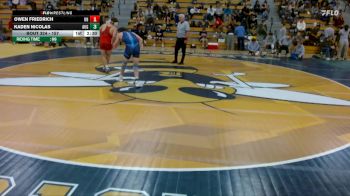 157 lbs Quarterfinal - Owen Friedrich, UNATTACHED vs Kaden Nicolas, Augustana