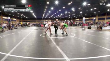 197 lbs C Of 8 #1 - Aiden Hanning, Cornell vs Kael Bennie, Utah Valley