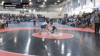 120 lbs Consi Of 4 - Matthew Volpe, Fairfield Ludlowe vs Neko Passaro, Bunnell