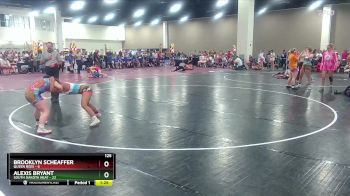 125 lbs Semis & Wb (16 Team) - Alexis Bryant, South Dakota Heat vs Brooklyn Scheaffer, Queen Bees