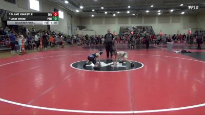 75 lbs Quarterfinal - Liam Thom, Pursuit Wrestling Minnesota vs Blake Xinastle, Summit Wrestling Academy
