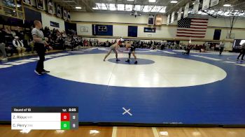 157 lbs Round Of 16 - Zach Rioux, Worcester Polytechnic vs Christopher Perry, Trinity