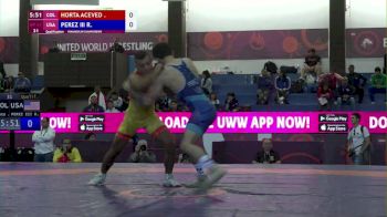 67 kg Qualif - Robert Perez III, USA vs Julian Horta Acevedo, COL