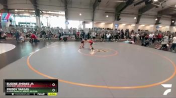 65 lbs Cons. Round 2 - Freddy Vargas, El Paso Wildcats Wrestling Club vs Eugene Jimenez Jr., Dead Shot Wrestling Club