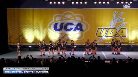 Bremen Steel Sports - Platinum [2025 L1.1 Mini - PREP - D2 Day 1] 2025 UCA Sevierville Showdown