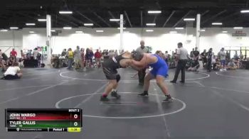 285 lbs Semis (4 Team) - Tyler Gallis, TDWC vs John Wargo, Suzy WC