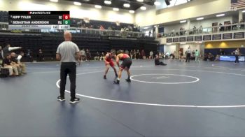 184 lbs Semifinal - Sebastian Anderson, Palomar College vs Kipp Tyler, Bakersfield College