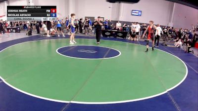 165 lbs Cons. Round 3 - Joshua Heath, Patton Trained WC vs Nicolas Astacio, Illinois