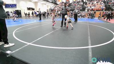 43 lbs Quarterfinal - Dilynn Burch, Sperry Wrestling Club vs Bradley Francis, Skiatook Youth Wrestling