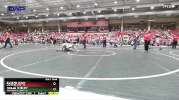 136 lbs Cons. Round 1 - Sarah Gurley, Team North Stars vs Evelyn Rudy, Lawrence Elite