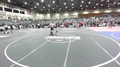 50 lbs Quarterfinal - Alijah Robinette, Institue Of Combat vs Brody Taylor, Willits Grappling Pack