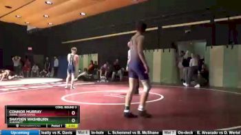 138 lbs Cons. Round 3 - Shayden Washburn, Alburnett vs Connor Murray, Xavier, Cedar Rapids